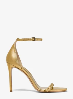 Joslyn Metallic Leather Sandal