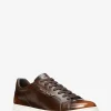 Keating Burnished Leather Sneaker