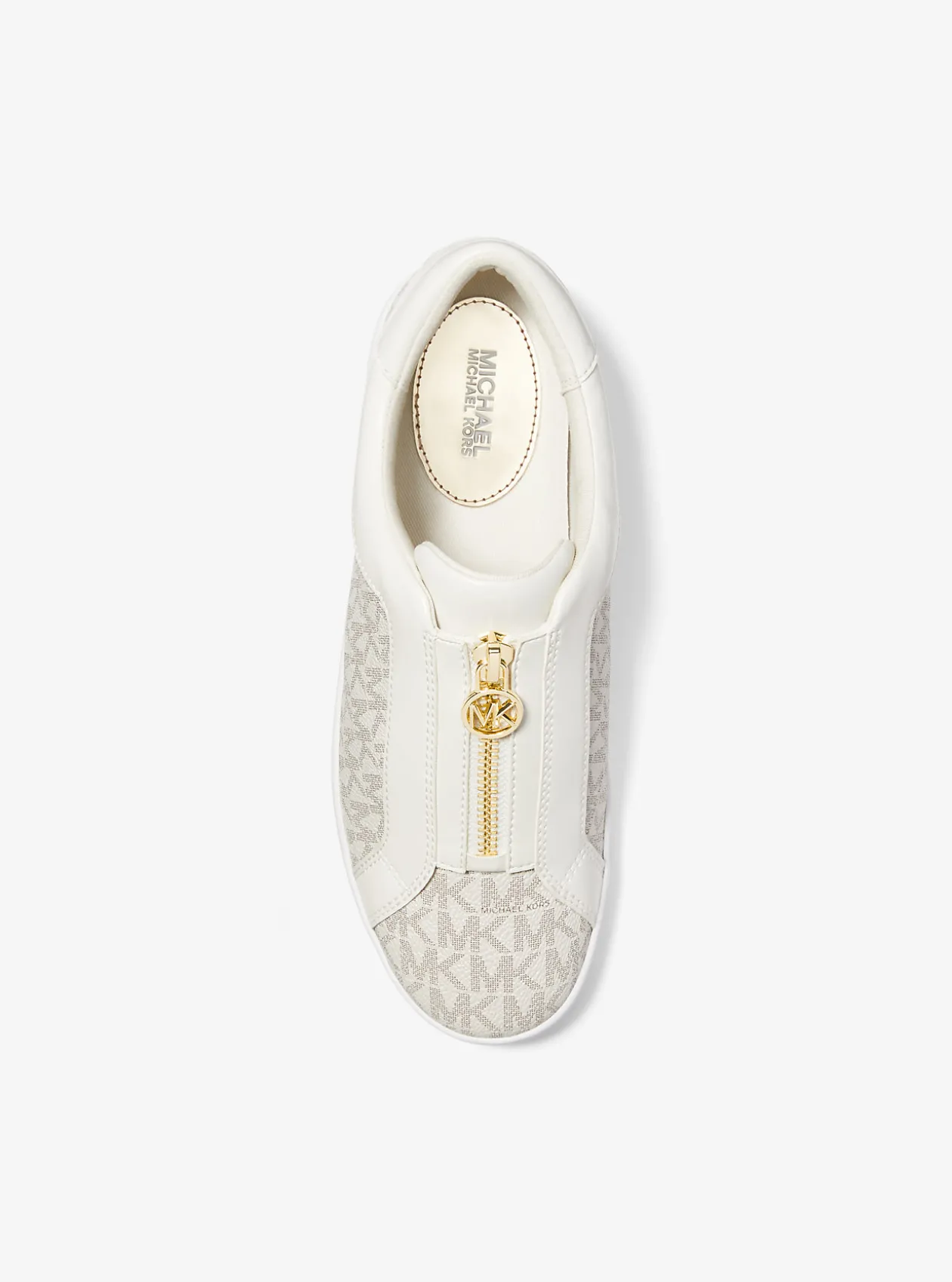 Keaton Signature Logo Zip-Up Sneaker