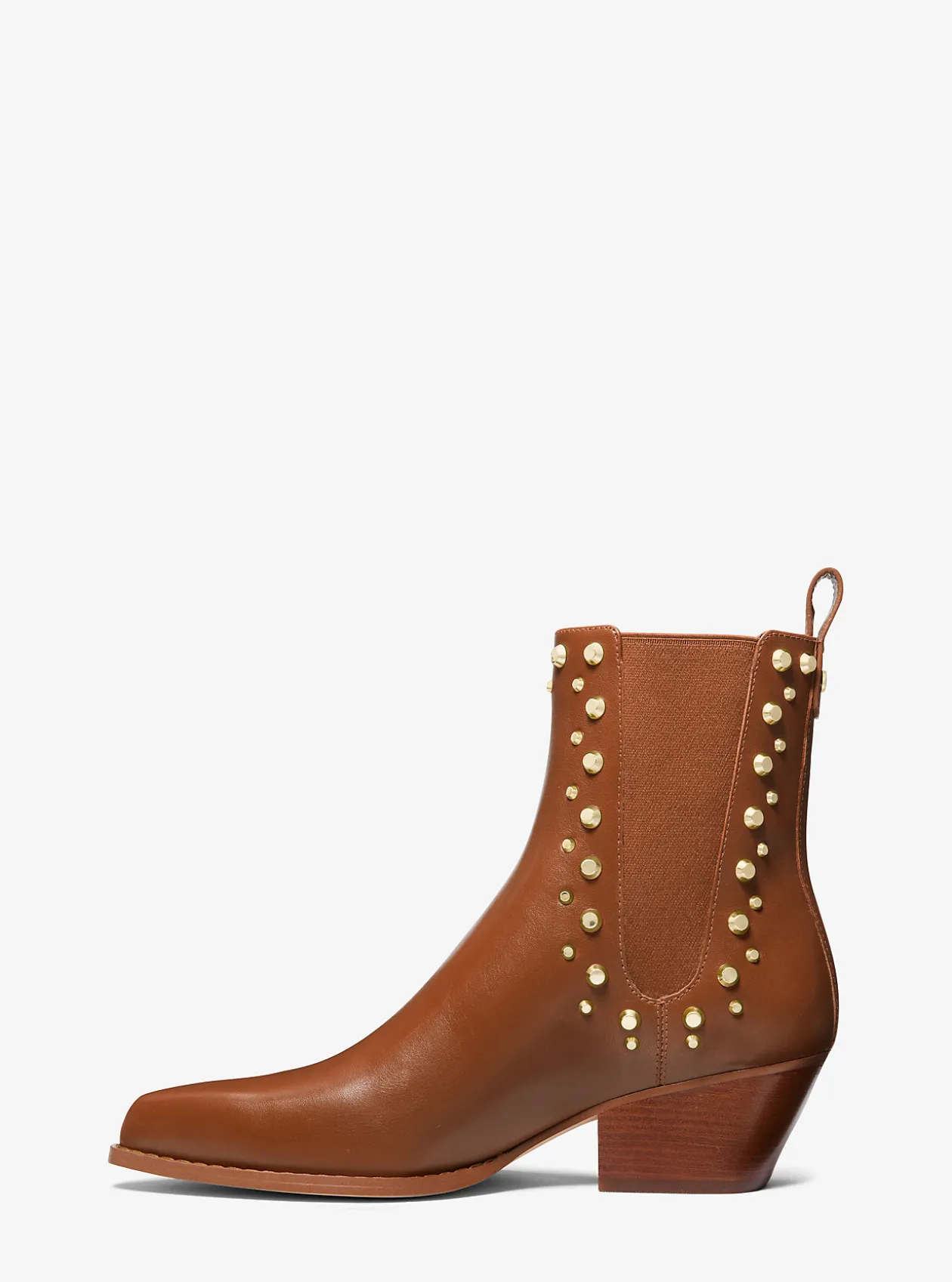 Kinlee Astor Studded Leather Ankle Boot