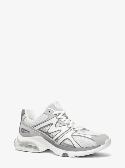 Kit Extreme Mesh and Faux Suede Trainer