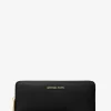Large Saffiano Leather Continental Wallet
