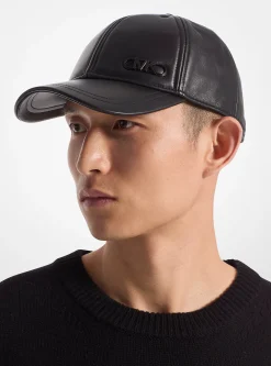 Leather Baseball Hat