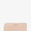 Leather Continental Wristlet