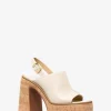 Leia Leather Platform Sandal
