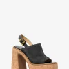 Leia Suede Platform Sandal