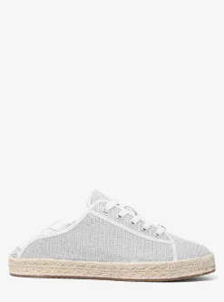 Libby Glitter Chain Mesh Collapsible-Heel Sneaker
