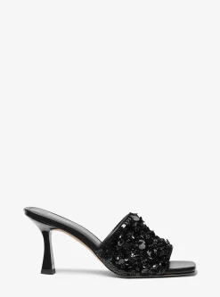 Limited-Edition Tessa Hand-Embellished Mule