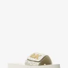 Logo Platform Slide Sandal
