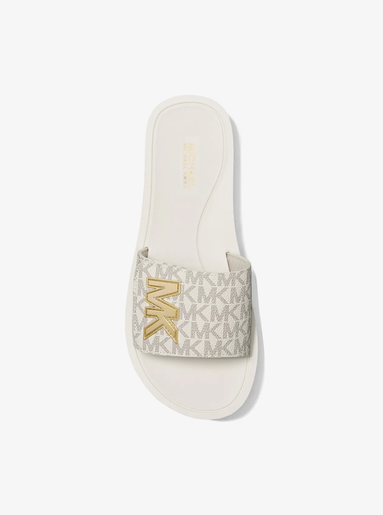 Logo Platform Slide Sandal