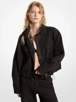 Logo Tape Woven Anorak