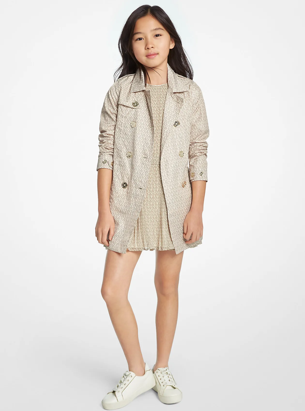 Logo Trench Coat
