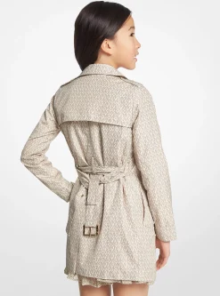 Logo Trench Coat