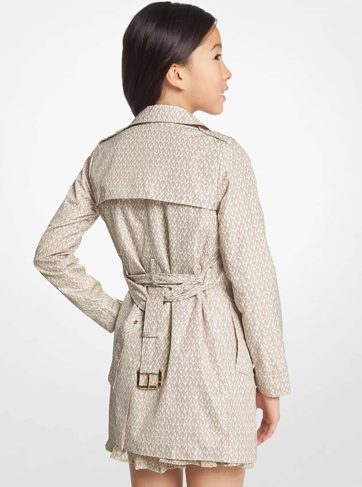 Logo Trench Coat