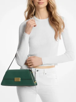 Ludlow Medium Leather Shoulder Bag