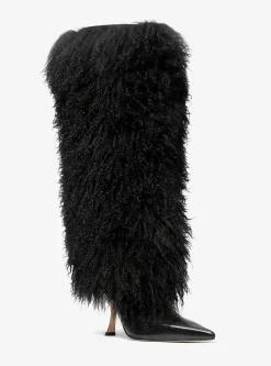 Luna Shearling and Leather Boot