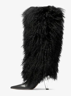 Luna Shearling and Leather Boot