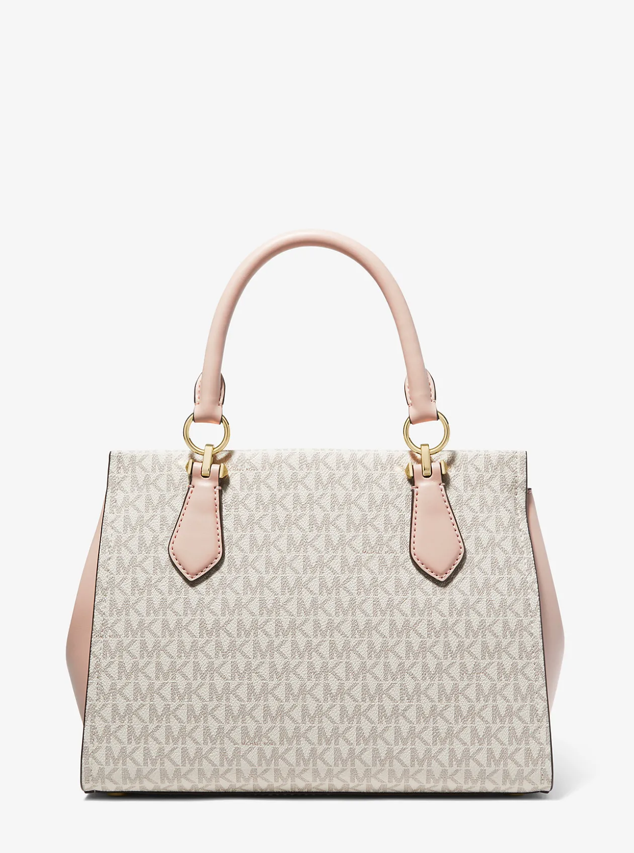 Marilyn Medium Logo Stripe Satchel