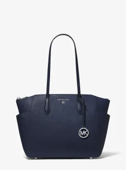 Marilyn Medium Saffiano Leather Tote Bag