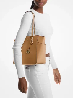 Marilyn Medium Saffiano Leather Tote Bag