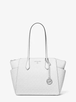Marilyn Medium Signature Logo Tote Bag