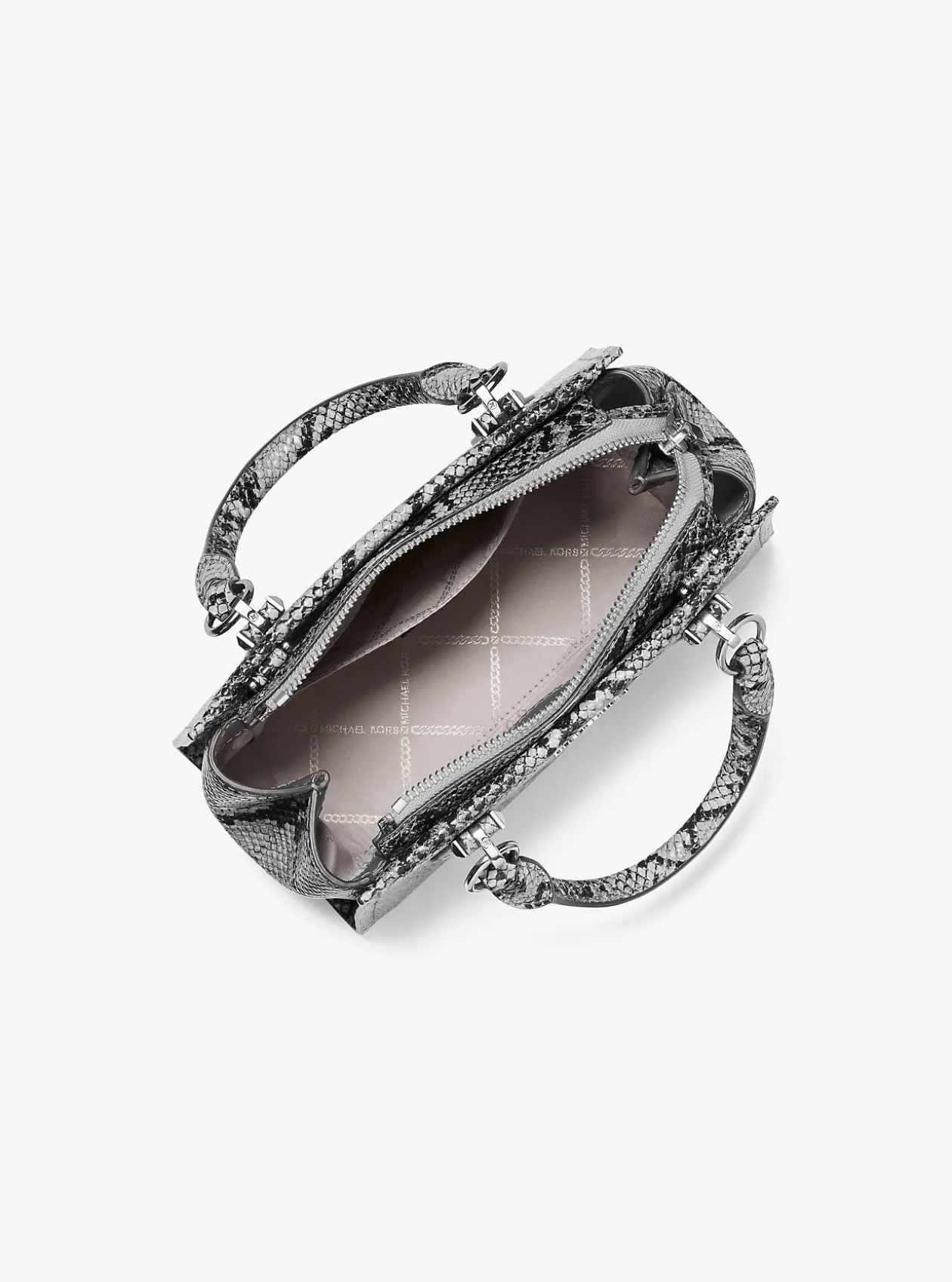 Marilyn Small Snake Embossed Leather Crossbody Bag