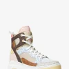 Matson Color-Block Logo High-Top Sneaker