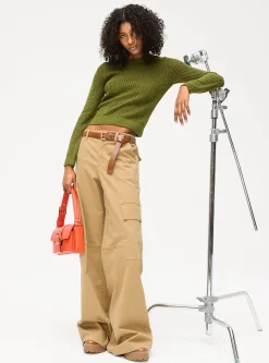 Merino Wool Mesh Sweater