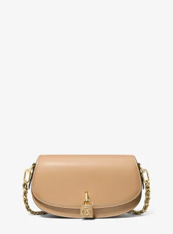 Mila Small Leather Shoulder Bag
