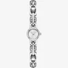 Mini Astor Link Silver-Tone Bracelet Watch