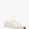 Monique Metallic Knit Trainer