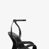Nadina Embellished Patent Leather Wedge Sandal