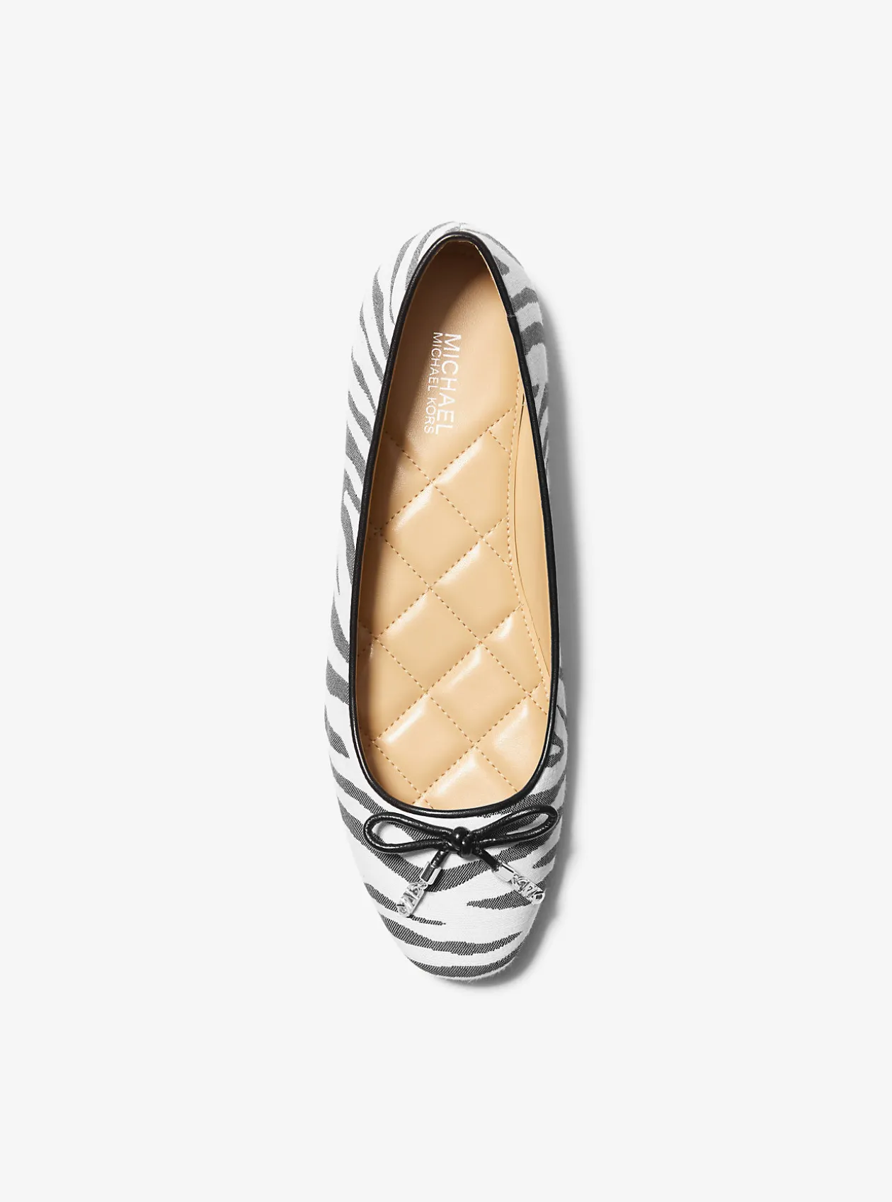 Nori Zebra Jacquard Ballet Flat