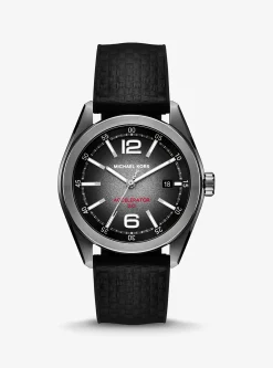 Oversized Accelerator 2.0 Gunmetal and Textured Silicone Watch