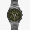 Oversized Lennox Gunmetal Watch