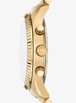 Oversized Lexington Gold-Tone Watch