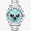 Oversized Lexington Silver-Tone Watch