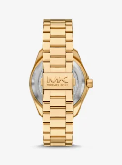 Oversized Maritime Gold-Tone Watch