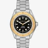 Oversized Maritime Silver-Tone Watch
