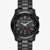 Oversized Runway Black-Tone  Watch