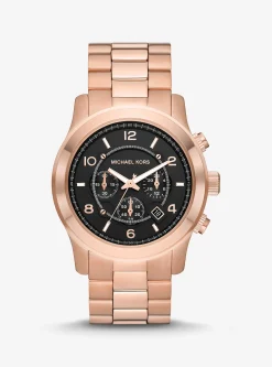 Oversized Runway Rose Gold-Tone Watch