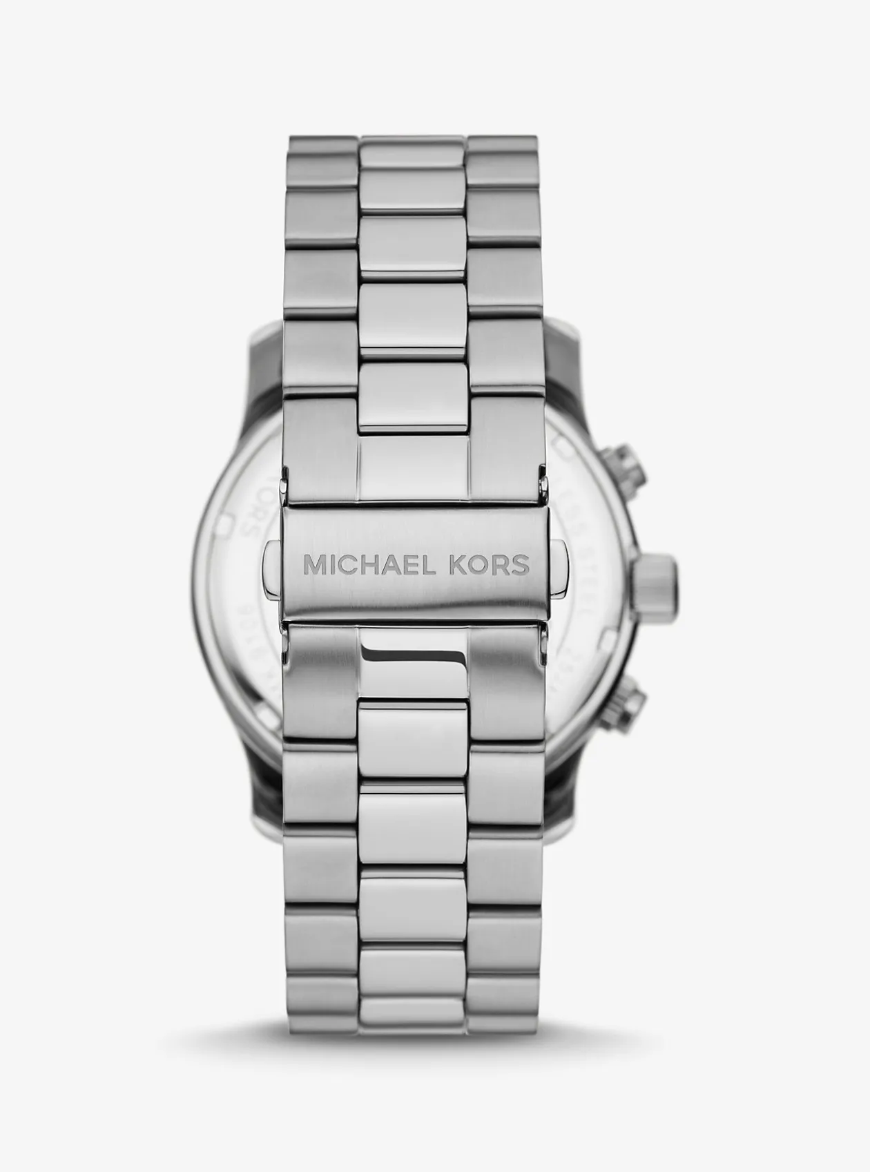 Oversized Runway Silver-Tone Watch
