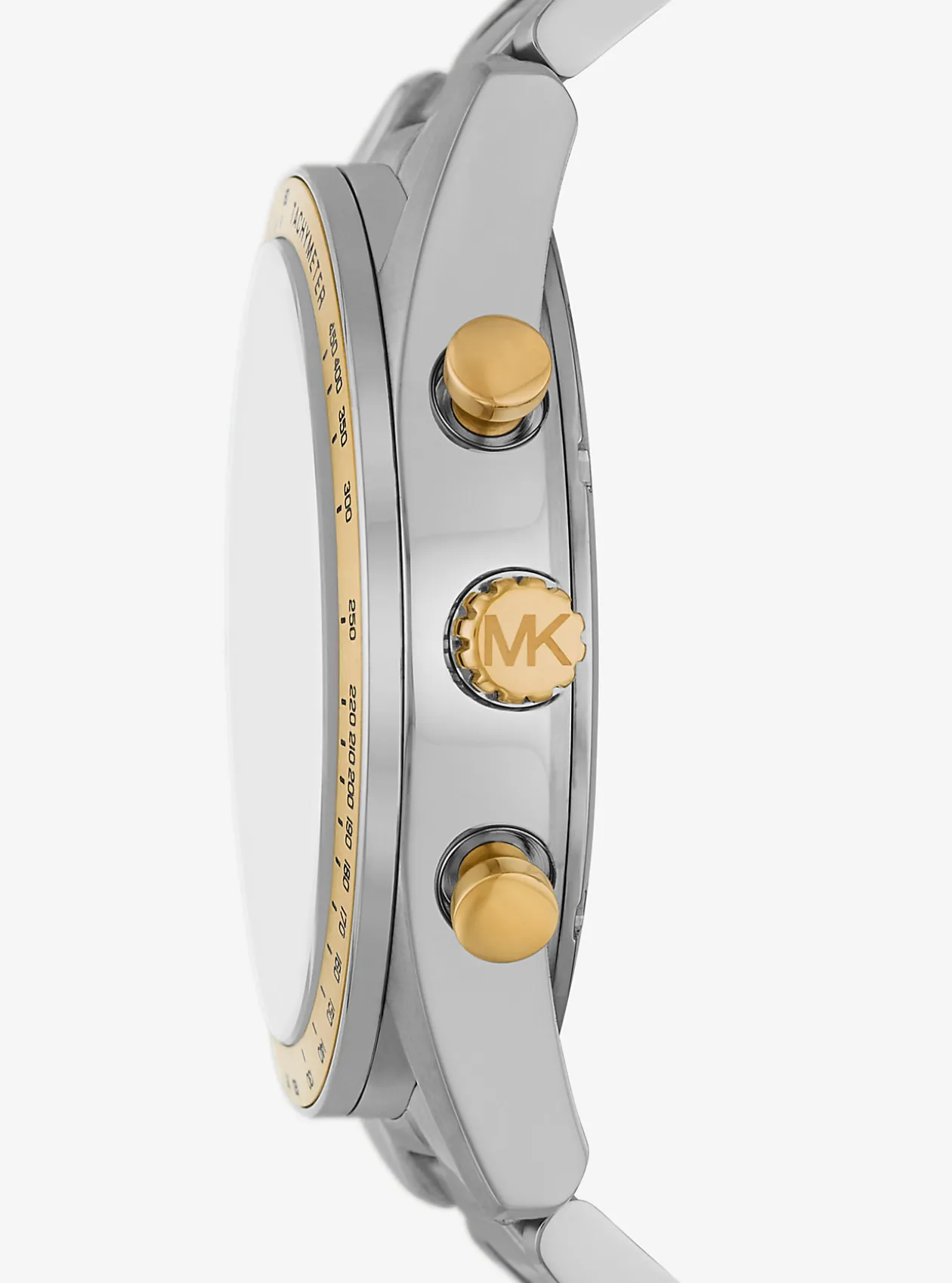 Oversized Warren Two-Tone Watch