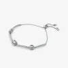 Pav&eacute; Precious Metal-Plated Sterling Silver Bracelet