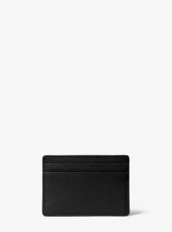 Pebbled Leather Card Case