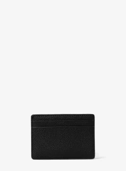 Pebbled Leather Card Case