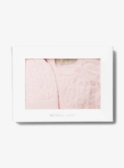 3-Piece KORS Cotton Terry Blend Baby Pajama Set