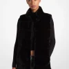 Quilted Faux Fur Vest