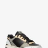 Rebel Color-Block Leather Sneaker