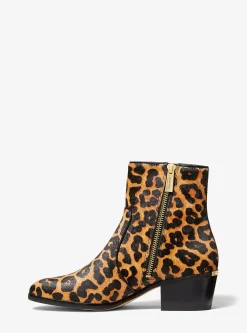 Sawyer Leopard Print Calf Hair Boot